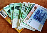 1元人民币可以兑换多少韩元?2021年2月25日人民币对韩元汇率