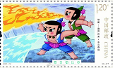 葫芦兄弟邮票将会在6月1日发行 发行750万套